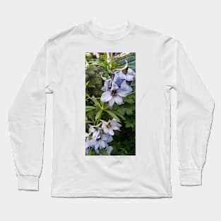 Light blue delphinium blossoms Long Sleeve T-Shirt